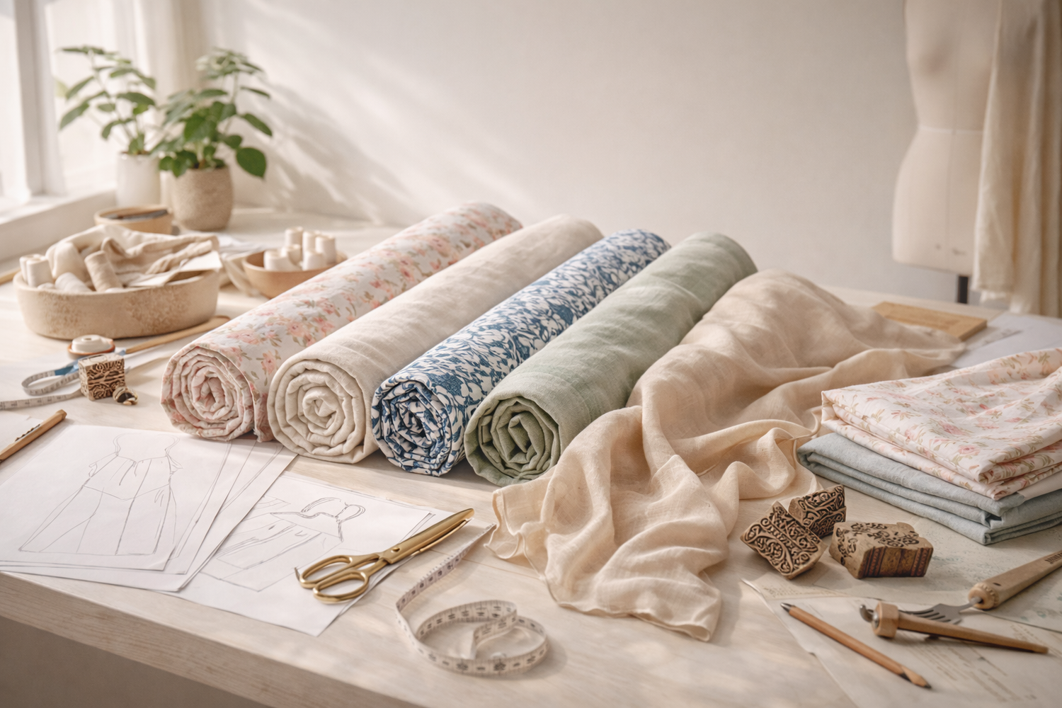 Why Indian Fabrics Are the Perfect Choice for US-Based Fashion Brands