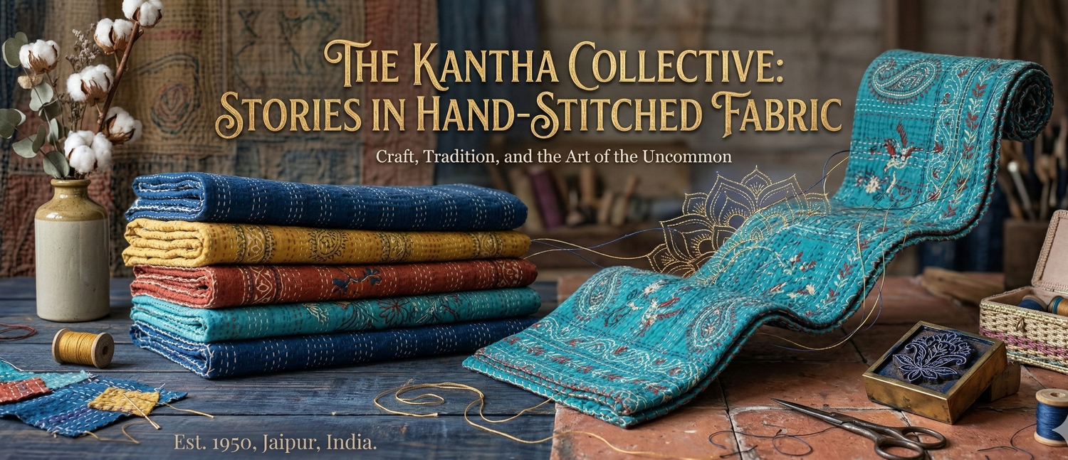 Kantha Fabric by the Yard