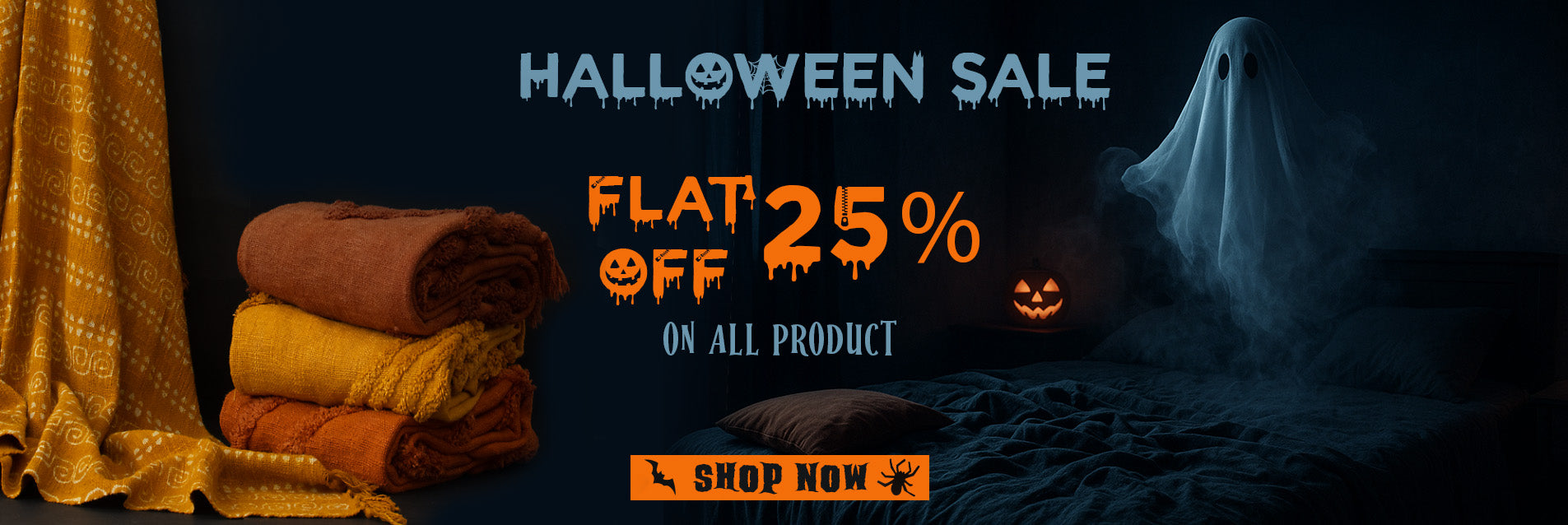 Sofa Throw Blanket Halloween Sale
