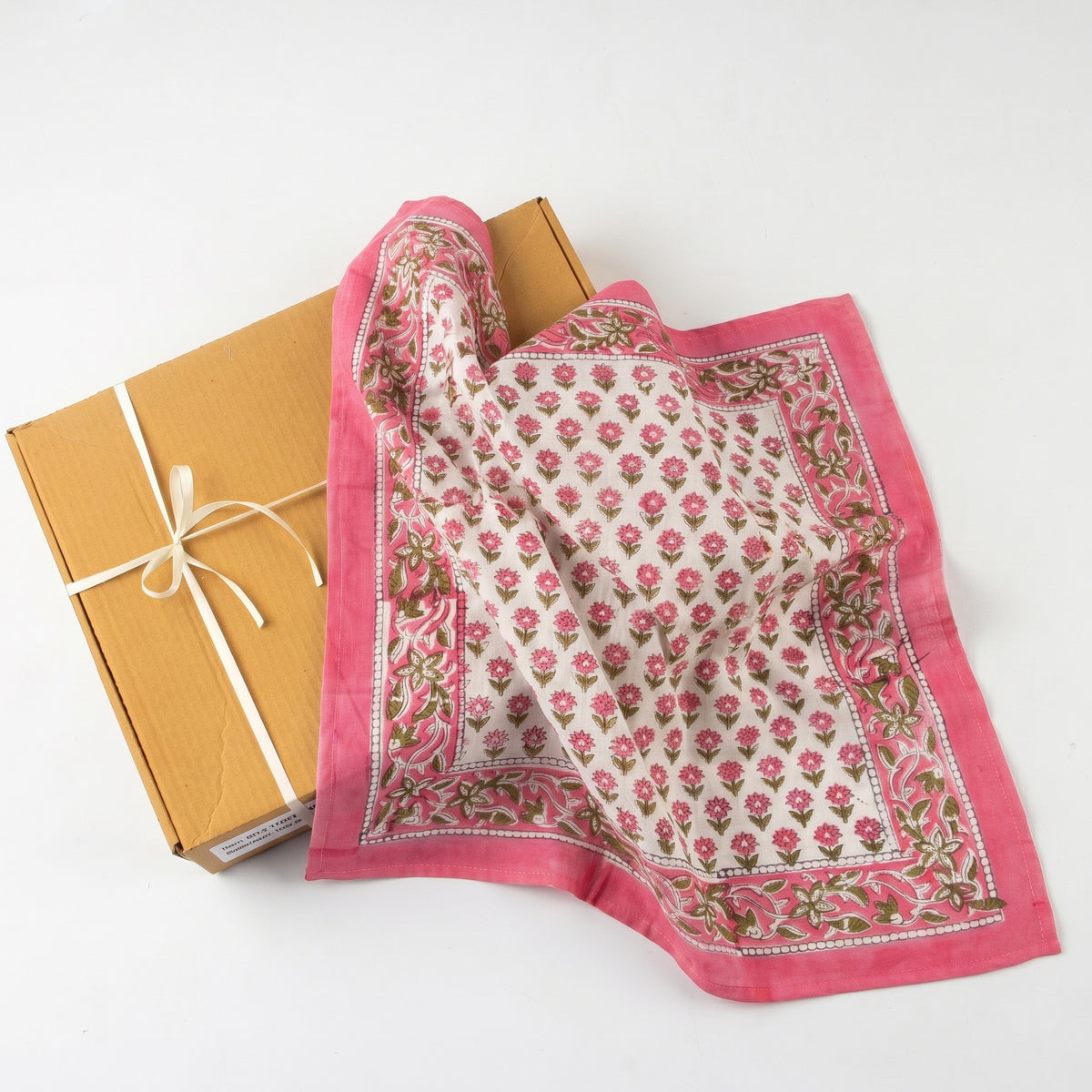 New Trendy Booti Printed Indian Pure Cotton Head bandana for Men and Women