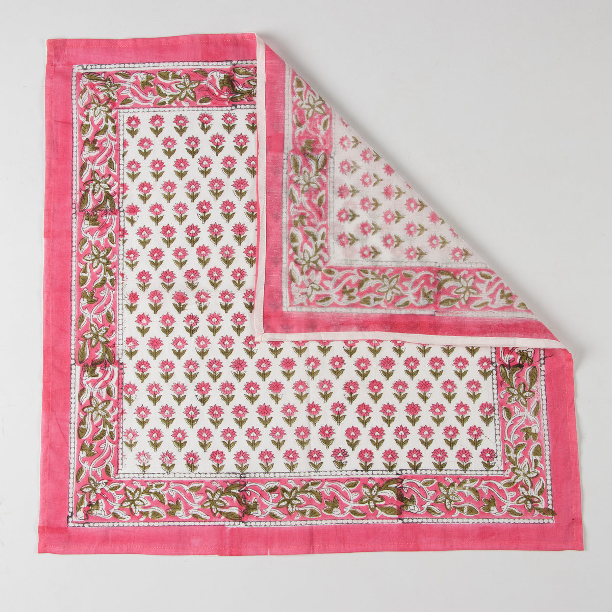 New Trendy Booti Printed Indian Pure Cotton Head bandana for Men and Women