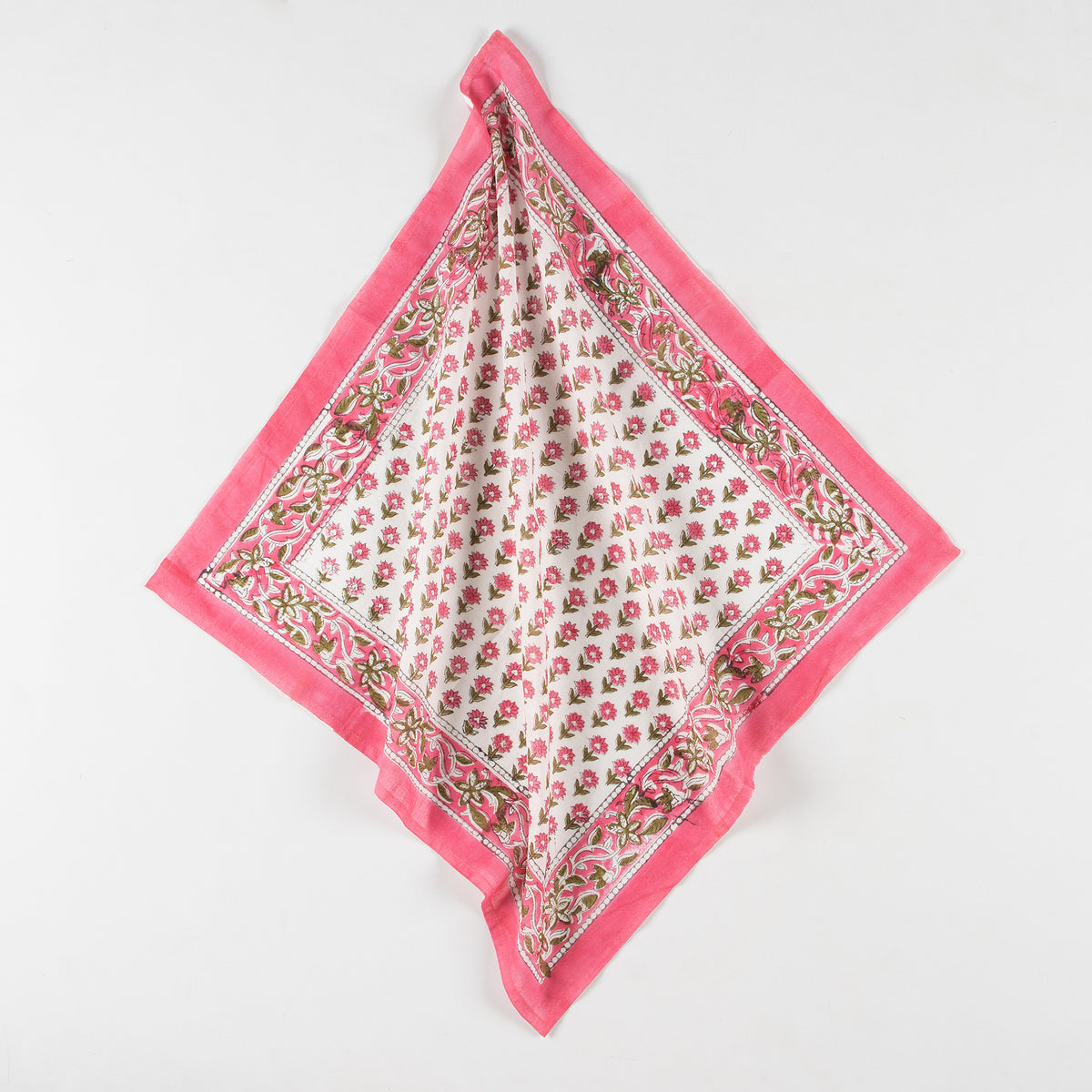 New Trendy Booti Printed Indian Pure Cotton Head bandana for Men and Women