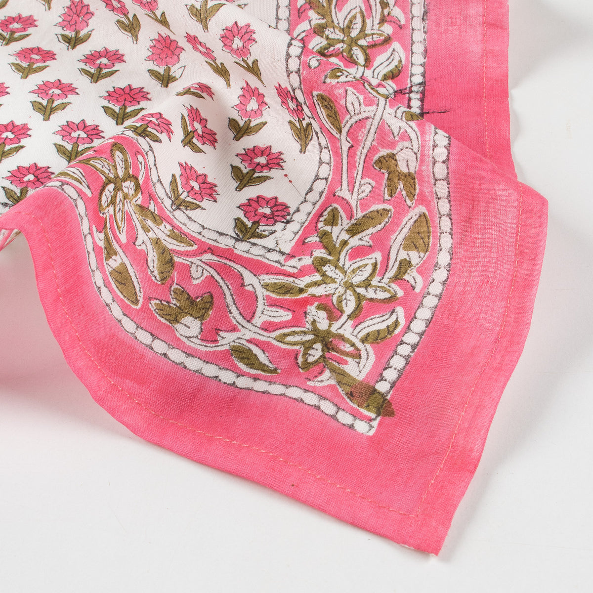 New Trendy Booti Printed Indian Pure Cotton Head bandana for Men and Women