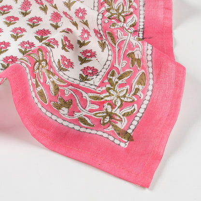 New Trendy Booti Printed Indian Pure Cotton Head bandana for Men and Women