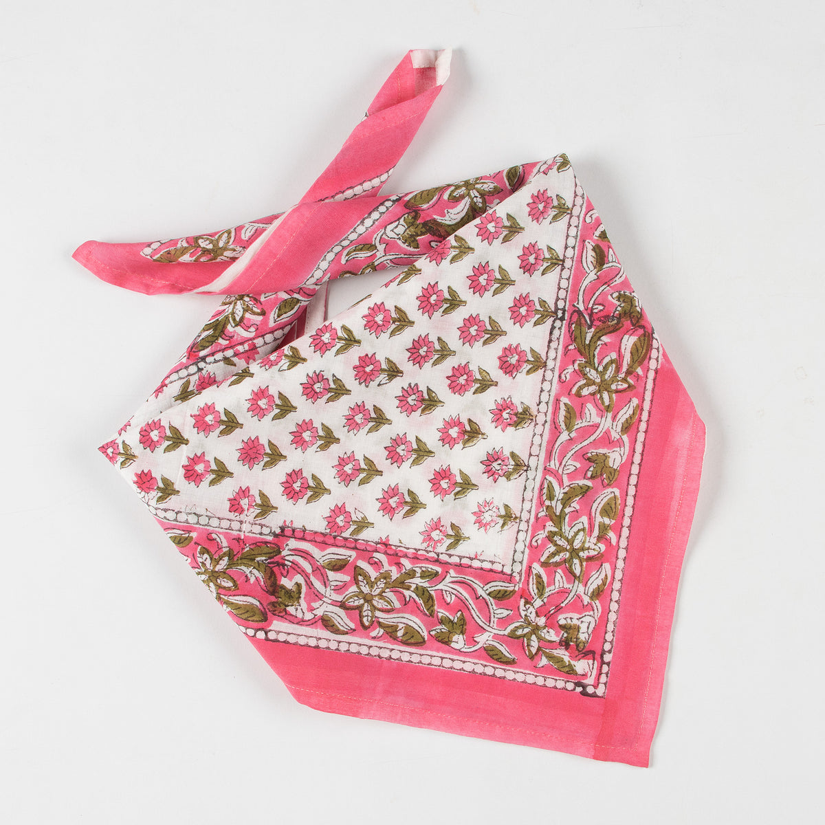 New Trendy Booti Printed Indian Pure Cotton Head bandana for Men and Women