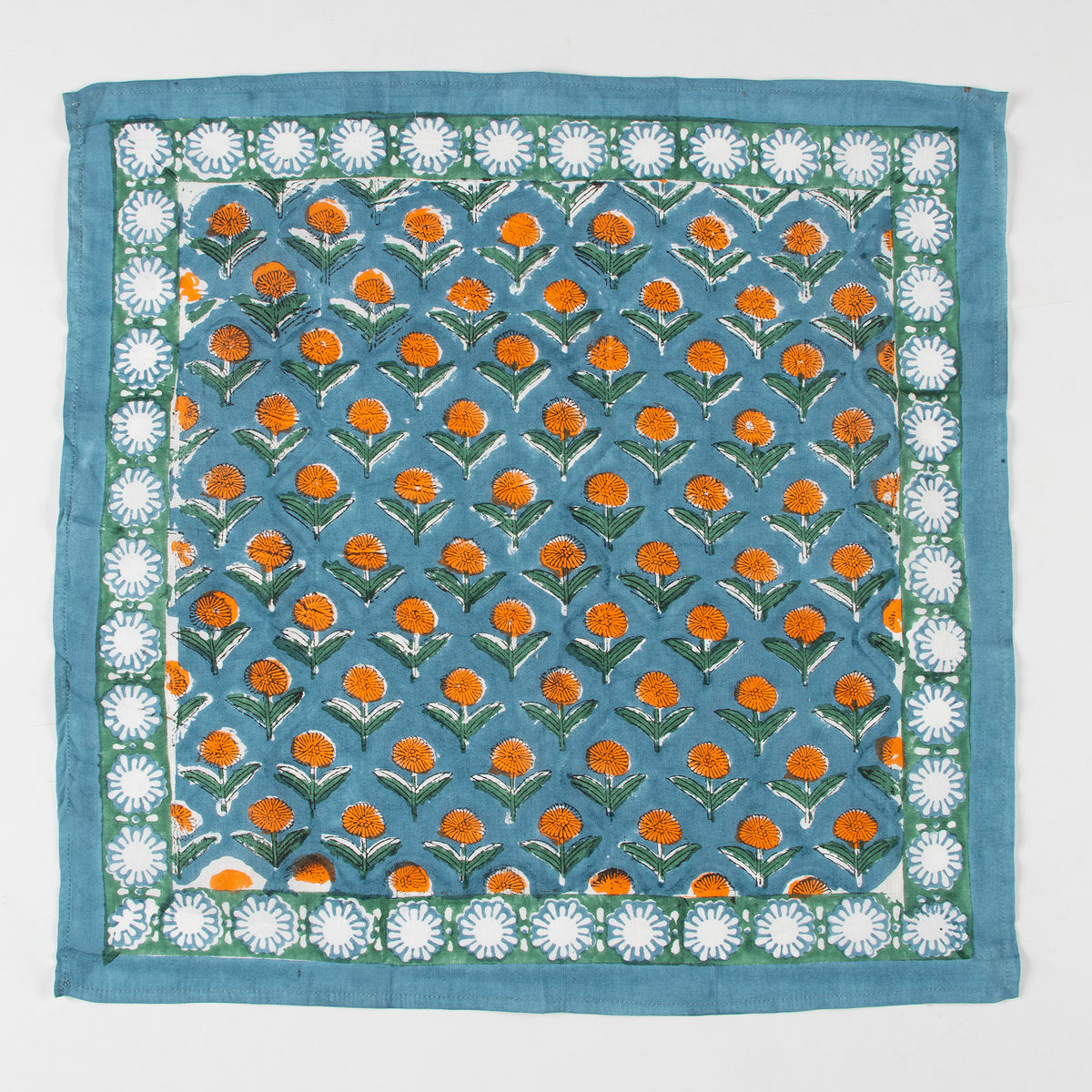 Green Booti Beautiful Cotton Hair Bandana For Men and Women