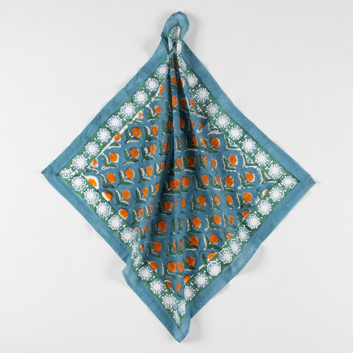 Green Booti Beautiful Cotton Hair Bandana For Men and Women
