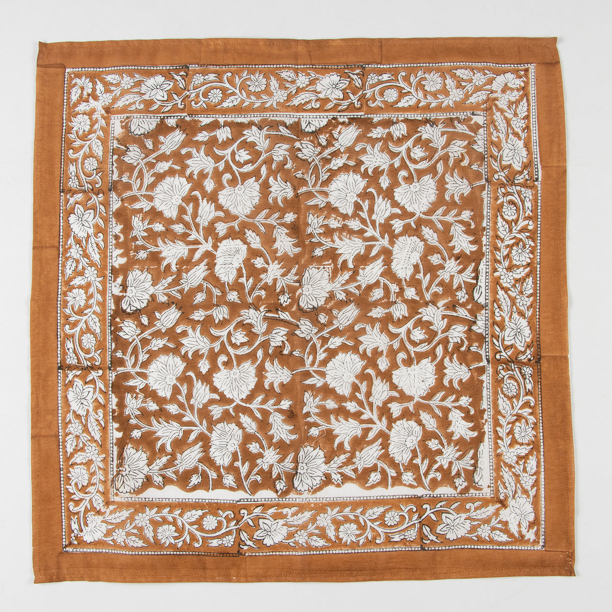 Beautiful Pure Cotton Hand Block Floral Printed Head Bandana