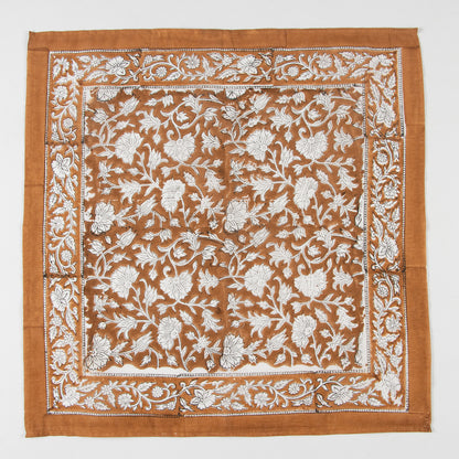 Beautiful Pure Cotton Hand Block Floral Printed Head Bandana