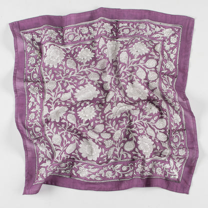 Floral Printed Breathable Cotton Hair Travel Bandana