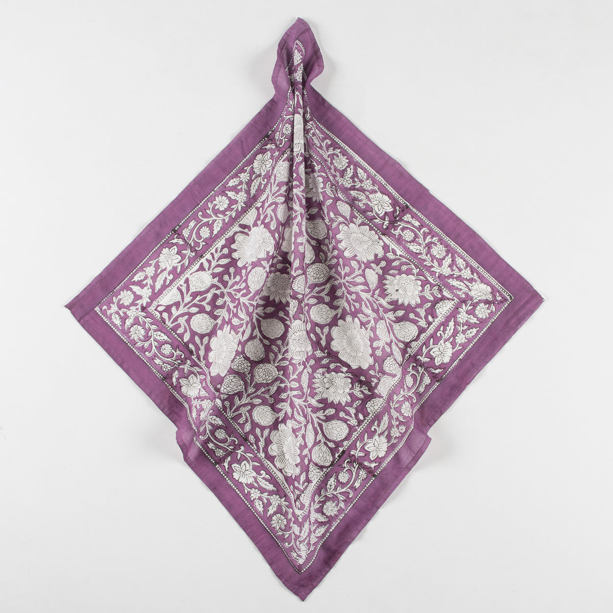 Floral Printed Breathable Cotton Hair Travel Bandana