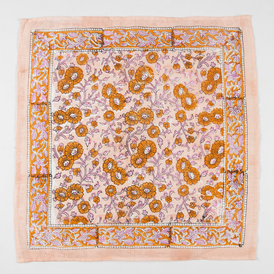 Floral Printed Cotton Hair Bandana For Men And Women