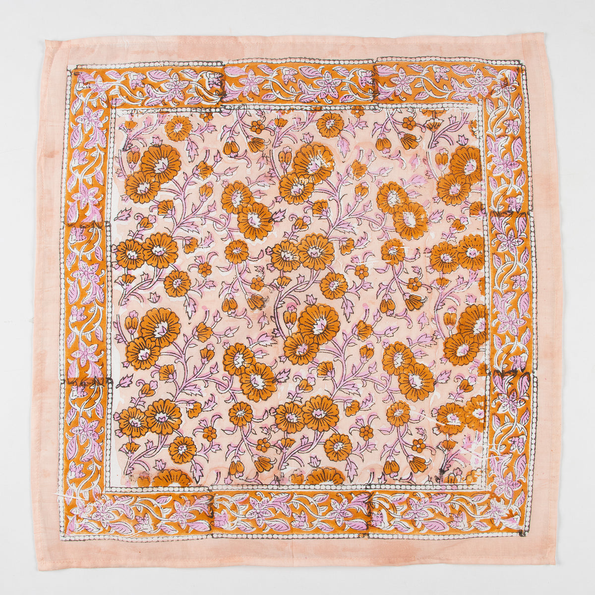 Floral Printed Cotton Hair Bandana For Men And Women