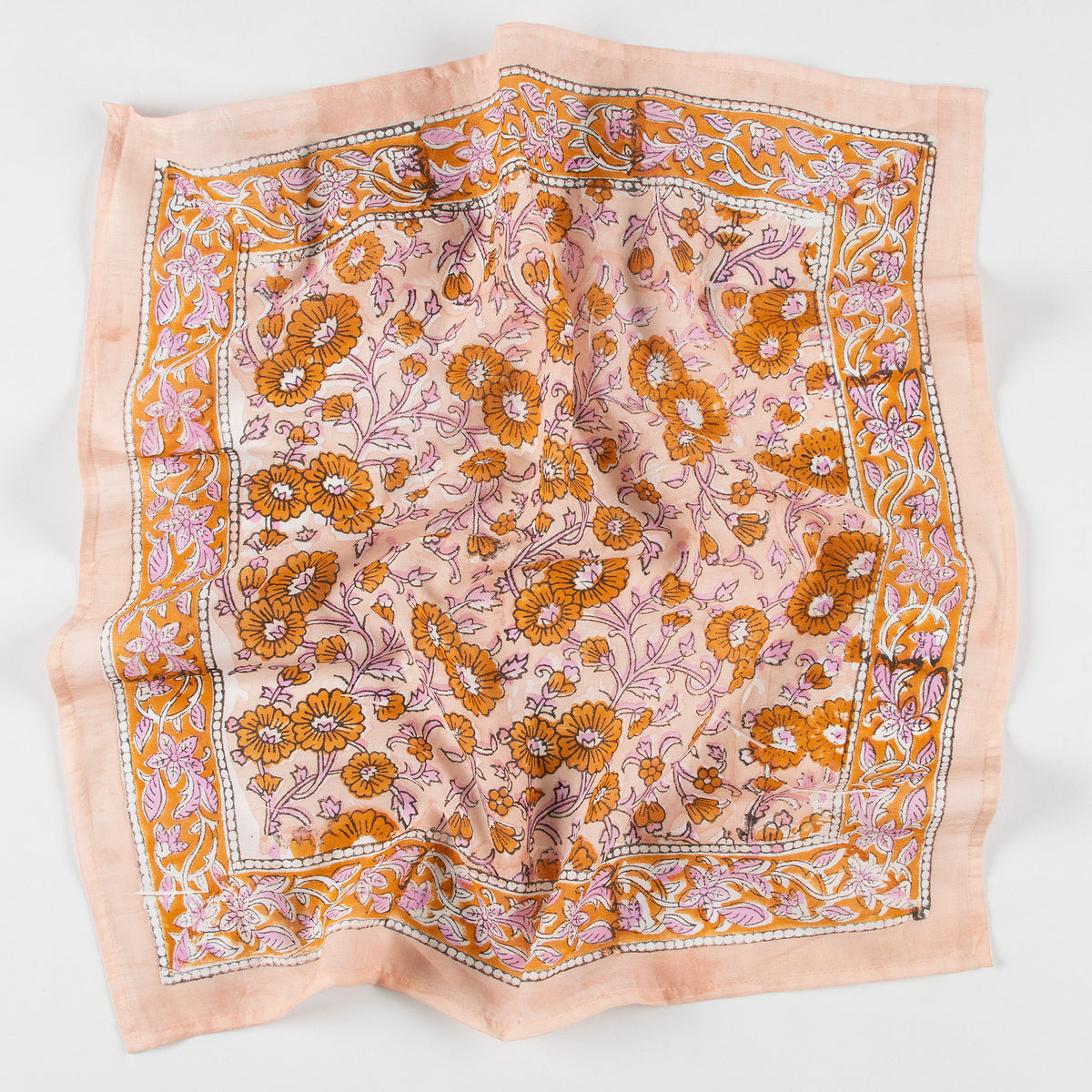 Floral Printed Cotton Hair Bandana For Men And Women