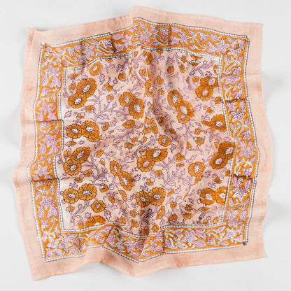 Floral Printed Cotton Hair Bandana For Men And Women