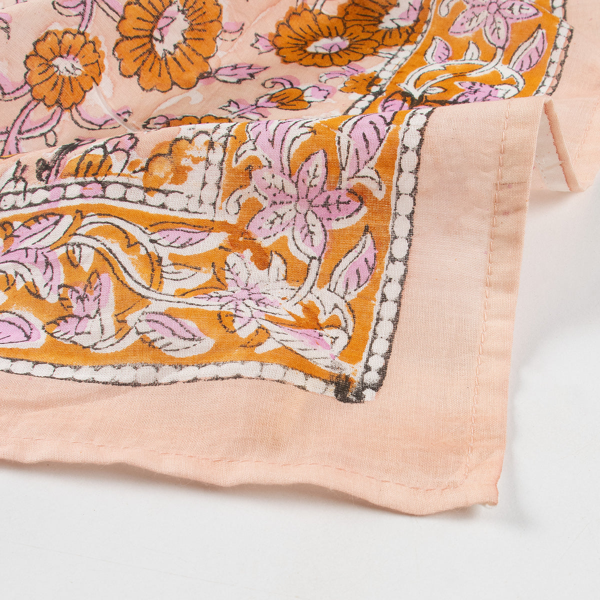 Floral Printed Cotton Hair Bandana For Men And Women