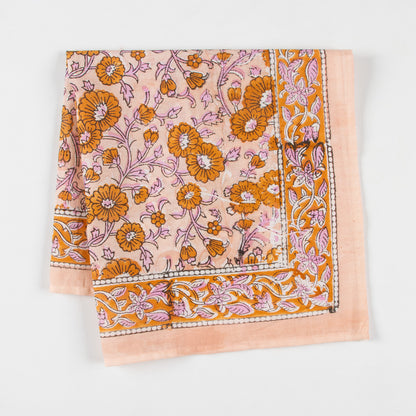 Floral Printed Cotton Hair Bandana For Men And Women