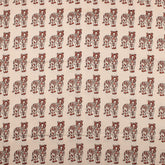Bagru Animal Hand Block Printed Cotton Fabric