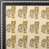 Bagru Organic Tiger Hand Block Printed Fabric