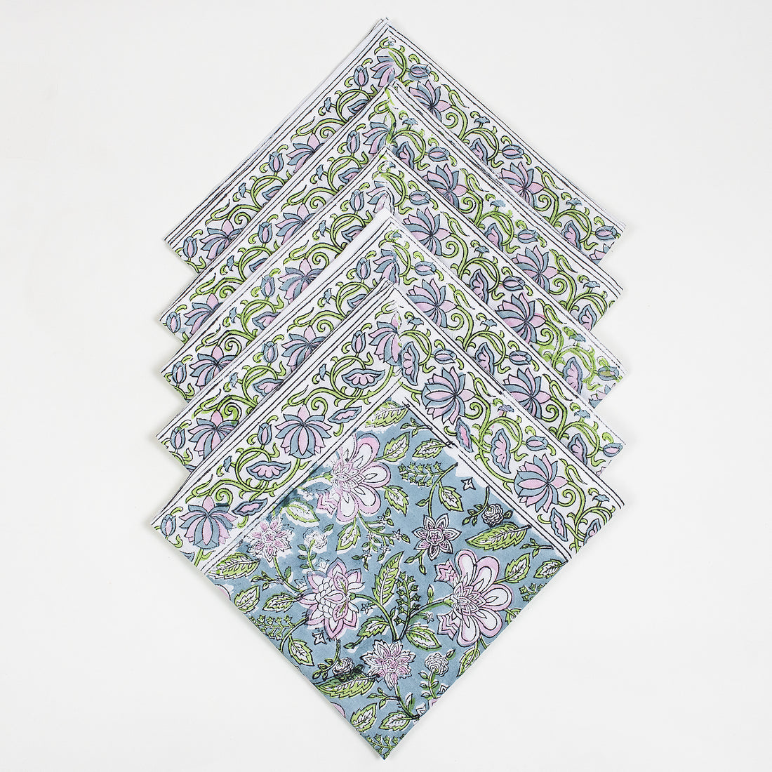 Best Cotton Hand Block Printed Table Napkin Cloth