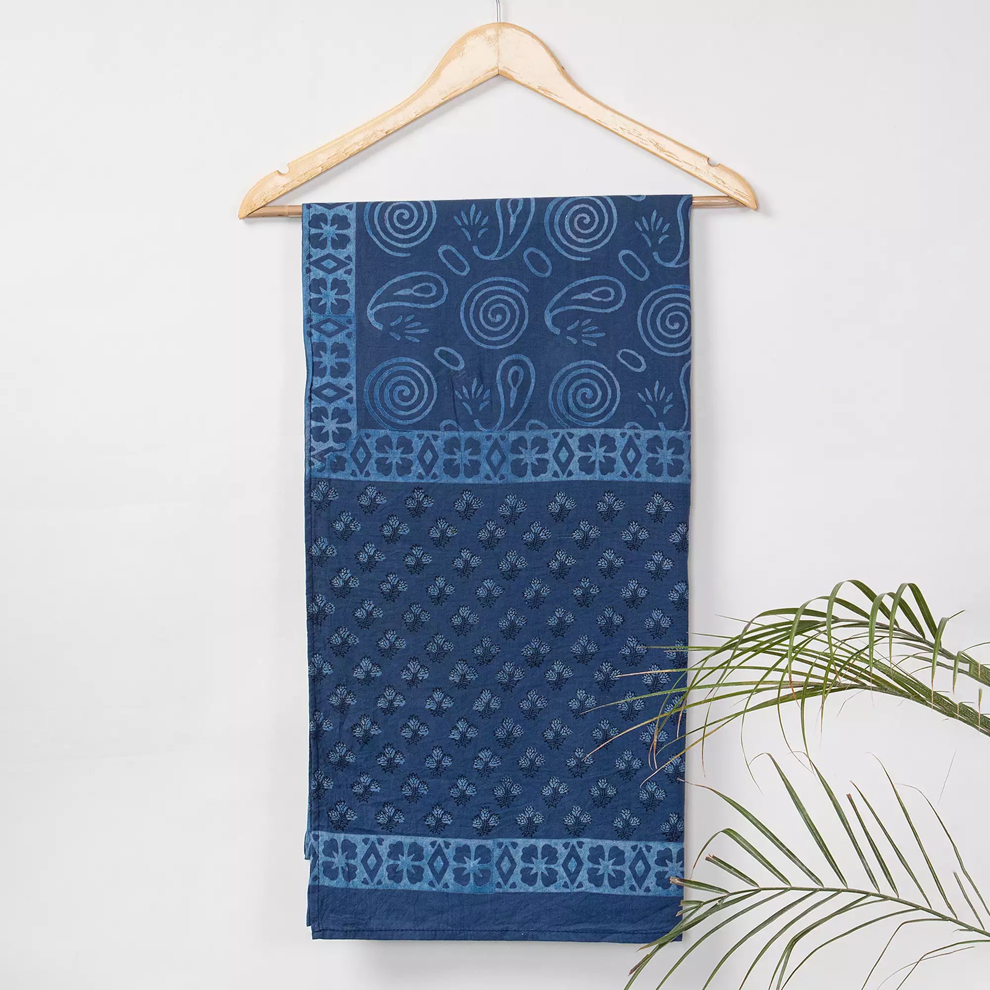Best Indian Hand Block Printed Paisley Ladies Dupatta