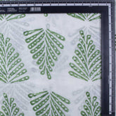 Best Premium Green leaf Hand Block Print Fabric