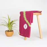 Best Red Cotton Tie Dye Shibori Fabric