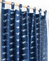 Bird Hand Block Printed Pure Cotton Curtains Online