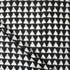Black Geometrical Hand Block Print Fabric