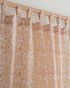 Block Floral Printed Curtians for Half Window