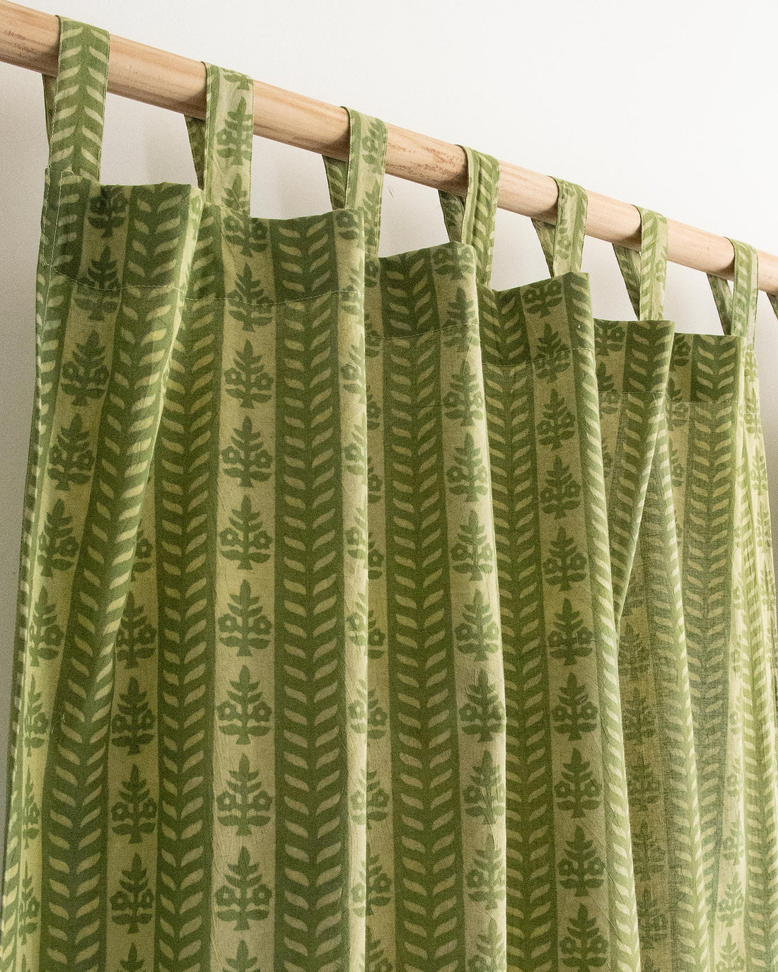 Block Hand Block Printed Cotton Window Curtains