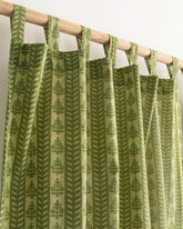 Block Hand Block Printed Cotton Window Curtains