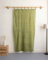 Block Hand Block Printed Cotton Window Curtains