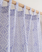 Block Print Cotton Curtains for Windows