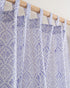 Block Print Cotton Curtains for Windows