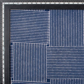 Block Print Indigo Blue Patchwork Fabric