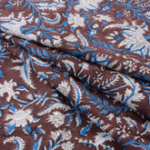 Block Print Organic Natural Cotton Fabric