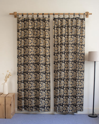 Block Printed Best Curtains for Living Room in India