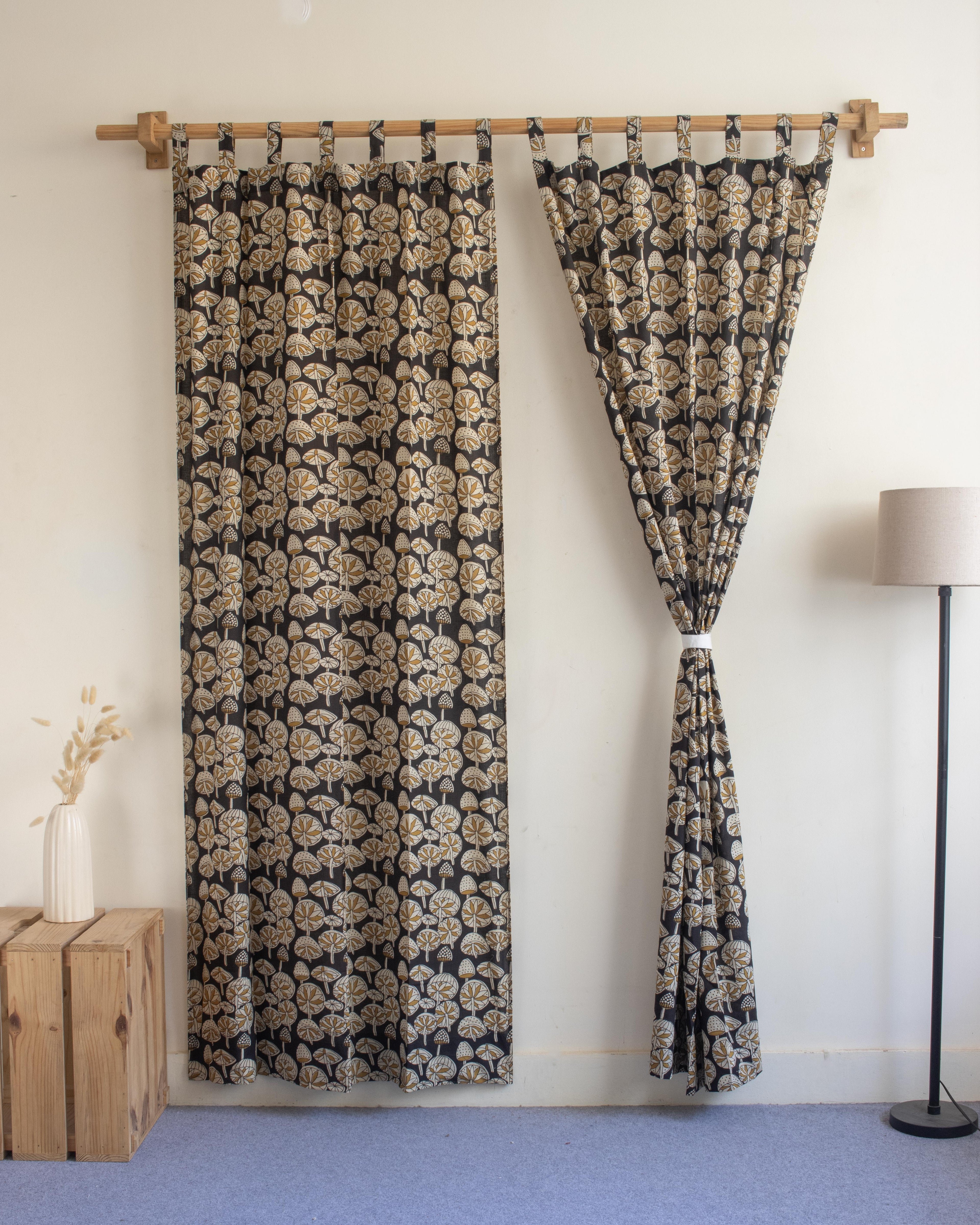 Block Printed Best Curtains for Living Room in India