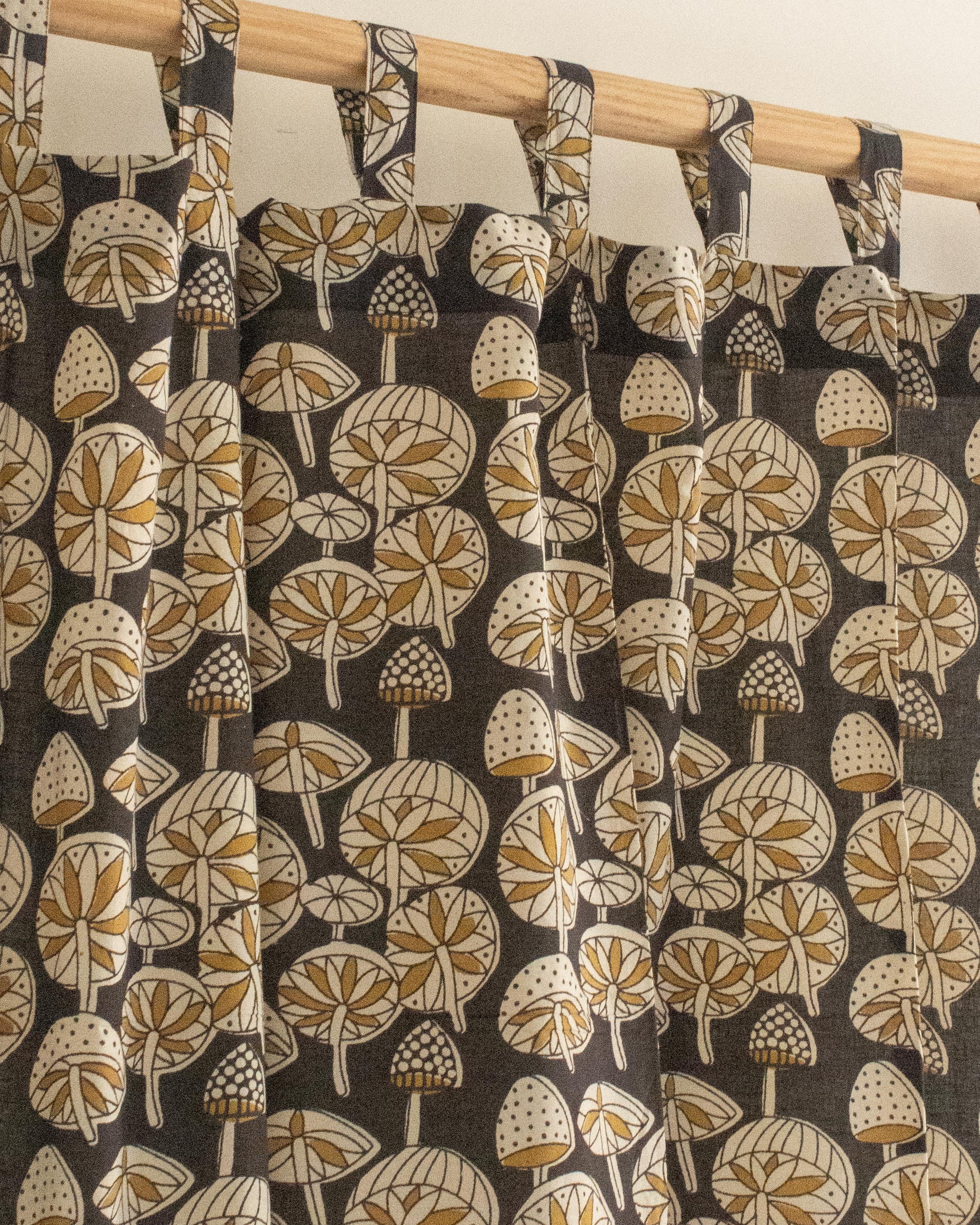 Block Printed Best Curtains for Living Room in India