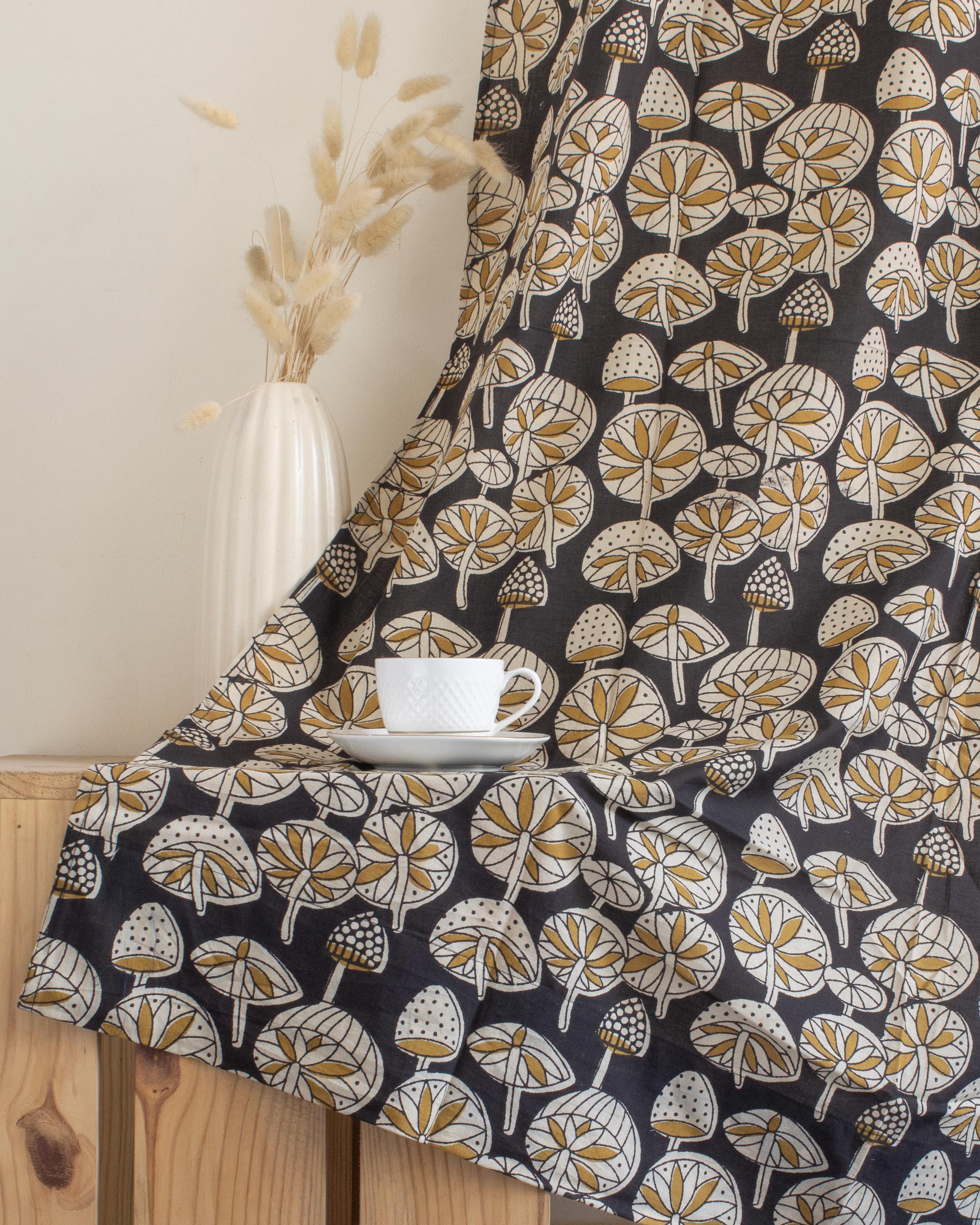 Block Printed Best Curtains for Living Room in India