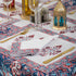 Block Printed Blue Floal Pure Cotton Outdoor Table Covers