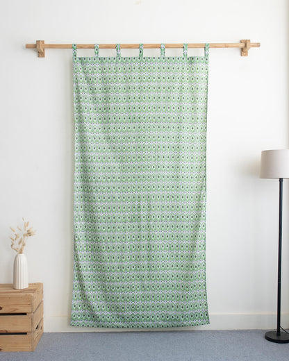 Block Printed Pure Cotton Curtain Online