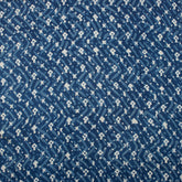 Block Printed Soft Cotton Indigo Fabric