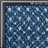 Block Printed Soft Cotton Indigo Fabric