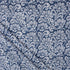 Blue Block Print Cotton Fabric By The Yard