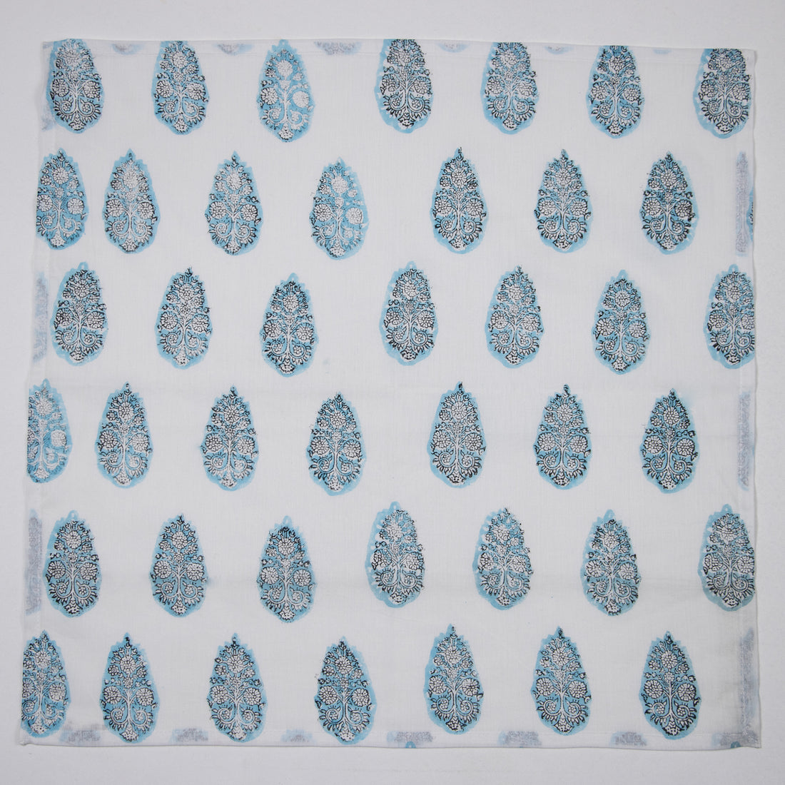 Blue Boota Hand Block Printed Cotton Napkins