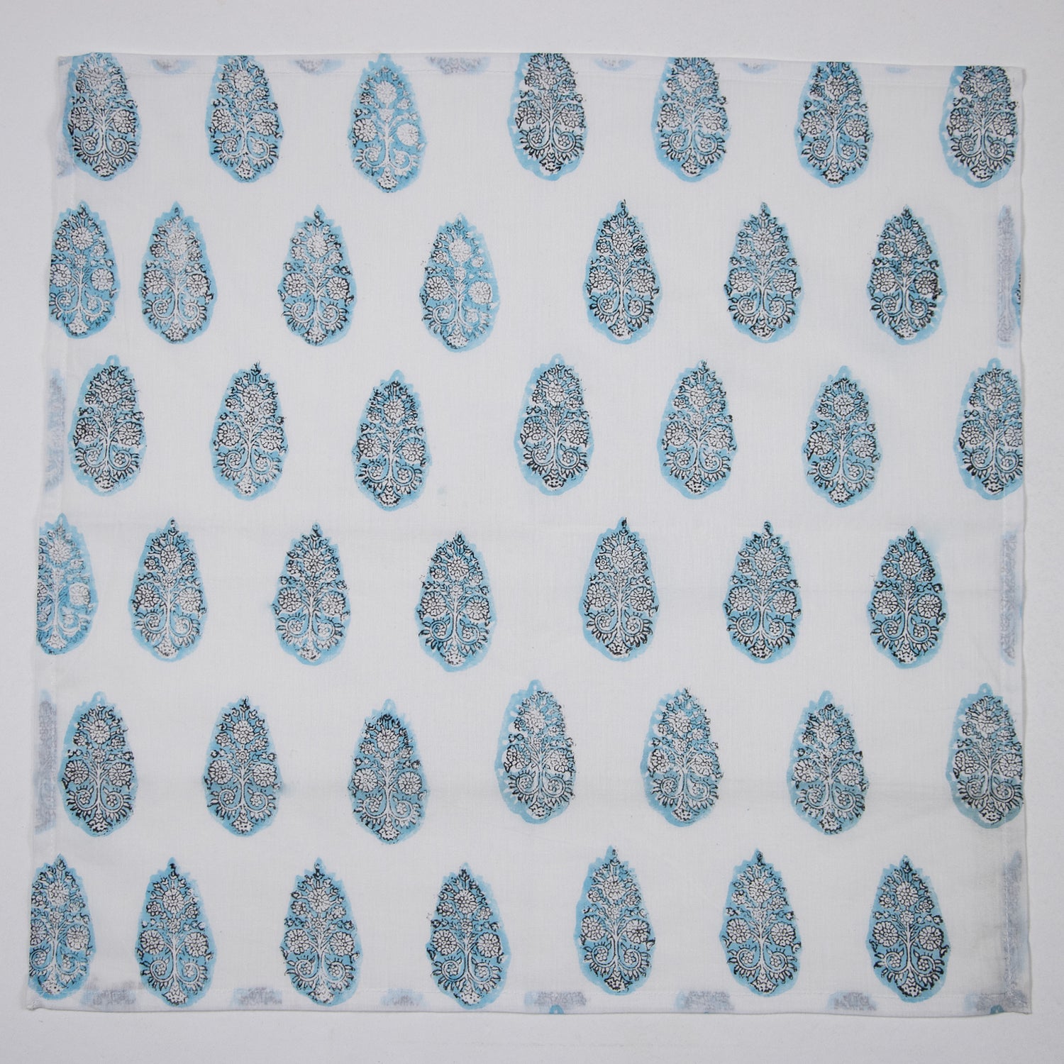 Blue Boota Hand Block Printed Cotton Napkins