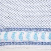 Blue Booti Hand Block Print Sarong For Women