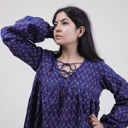 Blue Booti Handmade Cotton Women&